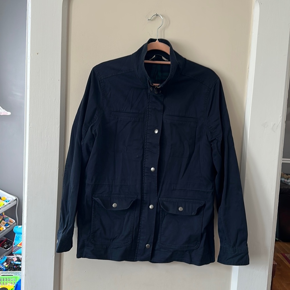 GUC Women’s medium LLBEAN navy utility jacket